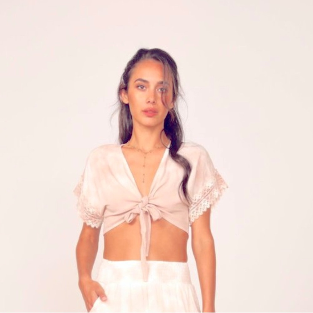 Bikini Wrap Crop Cover Up